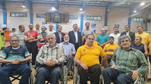 دیدار مدیران ارشد بنیادشهید با جانبازان ورزشکار تهران 
