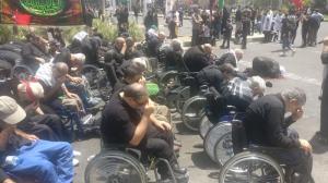 مراسم عزای حسینی در شهرک شاهد/تصاویر