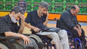مراسم سوگواری شب هفت امام حسین(ع) توسط جانبازان ورزشکار برگزار شد