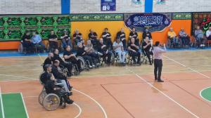مراسم سوگواری شب هفت امام حسین(ع) توسط جانبازان ورزشکار برگزار شد