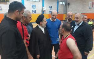 حضور سرزده امام جمعه تهران در میان جانبازان ورزشکار/تصاویر