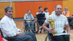 تیم بسکتبال با ویلچر قم قهرمان مسابقات چهارجانبه در تهران شد