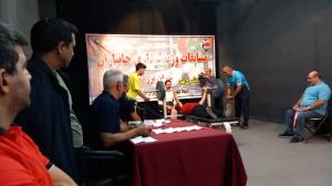 مسابقه وزنه برداری جانبازان تهران برگزار شد