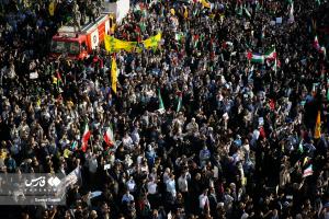 تجمع محکومیت بمباران بیمارستان غزه در تهران
