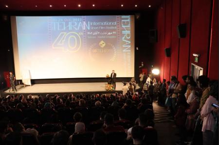 گزارش تصویری/ آیین افتتاحیه چهلمین جشنواره فیلم کوتاه تهران