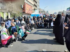 گزارش مصور از حضور جانبازان در راهپیمایی۲۲بهمن(بخش دوم)