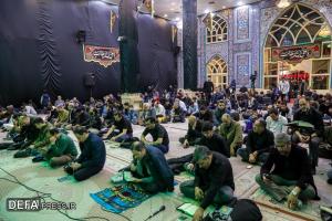  احیای شب قدر در مسجد خرمشهرباغ موزه دفاع مقدس/تصاویر