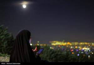 مردم و احیای شب نوزدهم در کهف الشهدا/تصاویر