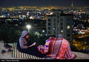 مردم و احیای شب نوزدهم در کهف الشهدا/تصاویر