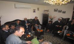 دیدار جمعی از رزمندگان با خانواده شهیدان دهلوی