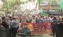 گزارش مصور از مراسم گرامیداشت شهید کجباف در شوشتر