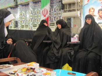 چهلمین روز شهادت مدافعین حرم خوزستانی/تصاویر