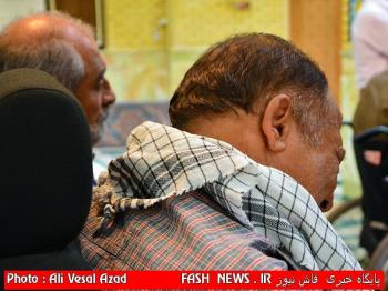 گزارش تصویری متفاوت از وداع با جانبازشهید پاکیزه