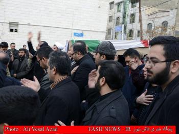گزارش تصویری از تشییع جانباز شهید 
