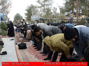 گزارش تصویری از تدفین جانباز شهید 
