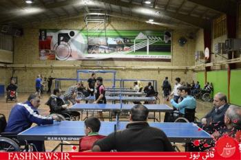گزارش مصور از مسابقات تنیس روی میز جانبازان