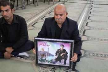 بزرگداشت شهدای مدافع حرم اندیمشکی در اهواز 