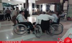 گزارش تصویری از روز دوم حضور جانبازان درنجف اشرف