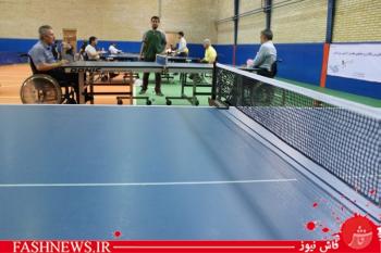 گزارش تصویری از مسابقات تنیس روی میزجانبازان