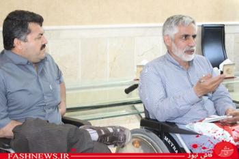 نشست انجمن جانبازان نخاعی با جانبازان کردستان