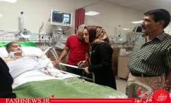 گزارشی از وضعیت جانباز قهرمان جهان در بیمارستان خاتم الانبیا(ع)