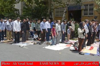 گزارشی دیگر از حضور جانبازان تهرانی در روز قدس/تصاویر