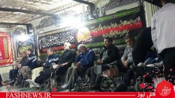 عزاداری جانبازان آسایشگاه امام در اربعین حسینی/تصاویر