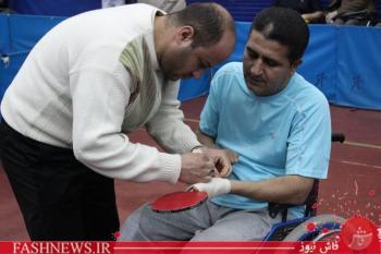گزارش روز سوم مسابقات پینگ پنگ جانبازان کشور