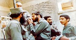 دستخط امام برای شهید پیچک