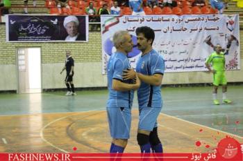 مسابقات فوتسال دسته برتر جانبازان /تصاویر