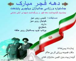 جشنواره فرهنگی و ورزشی جانبازان ویلچری 70درصد  تهران
