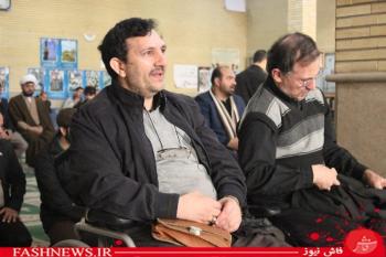 مراسم سومین روز شهادت جانباز بیگدلی / تصاویر