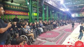 عزاداری در خیمه حسینی آسایشگاه جانبازان اصفهان/ تصاویر