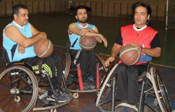 برگزاری مسابقات بسکتبال با ویلچر جانبازان خوزستانی/تصاویر