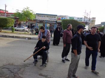 گزارش تصویری ارسالی خبرنگار پارلمانی فاش نیوز از مسیر راهپیمایی اربعین