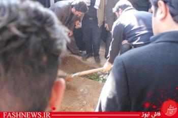 گزارش تصویری مراسم خاکسپاری جانباز شهید «محمد قبادی»