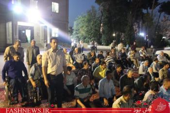 جانبازان آسایشگاه امام، میهمان شام ارتش!