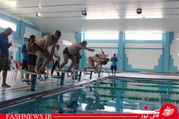 گزارش مصور و نتایج نهایی مسابقات شنای جانبازان بصیر
