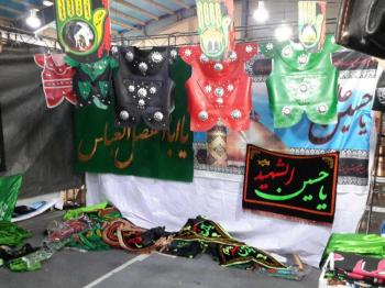 سومین نمایشگاه «شمیم حسینی» در اهواز برگزار شد