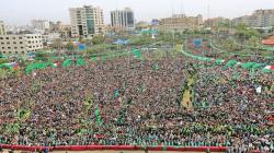 حضور ۵۰۰ هزار فلسطینی در جشن سی و یک سالگی حماس 