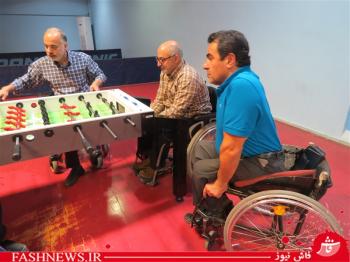مسابقات فوتبال‌دستی انتخابی کشور جانبازان و معلولان برگزار شد