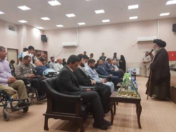 دیدار مسئولان خوزستانی از جانبازان نخاعی