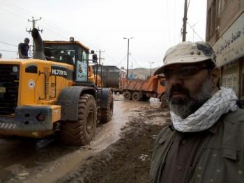 گزارش تصویری از امدادرسانی ایثارگران تهران در مناطق سیل زده