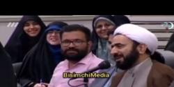 فیلم/ شعر طنز یک روحانی در محضر رهبرانقلاب