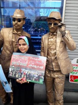 گزارش تصویری متفاوت از راهپیمایی روز قدس در تهران