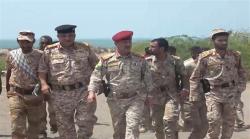  بازدید وزیر دفاع یمن در محور نجران عربستان 