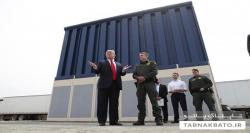  رنگ پیشنهادی ترامپ برای دیوار مرزی 