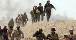عملیات حشدالشعبی عراق در مرز با سوریه    