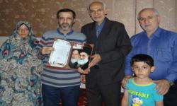 سرکشی ایثارگران بوشهر به خانواده ایثارگران در تهران