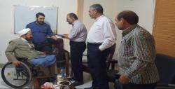 افتتاح دفتر جمعیت جانبازان در البرز